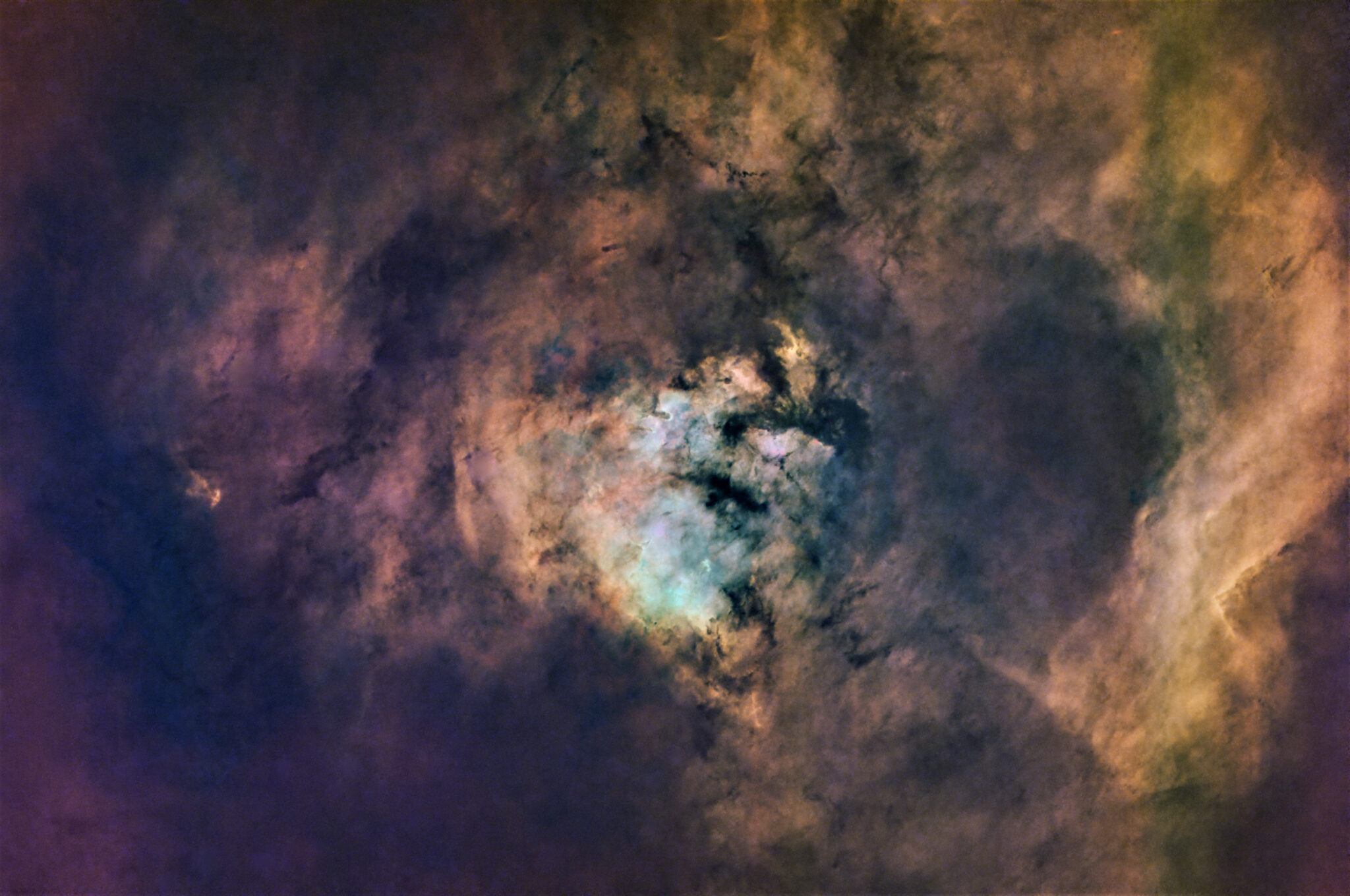 NGC 7882 Hubble Farbpalette NGC 7882 Hubble Farbpalette
